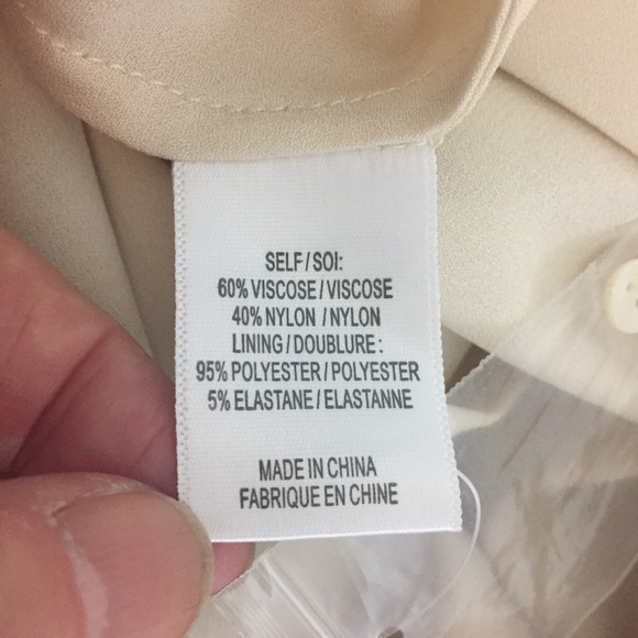 Haute Hippee strapless cream print top - Picture 7 of 8